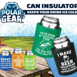 Neoprene Can and Bottle Cooler Assortment - 12 Pieces Per Retail Ready Display 26564