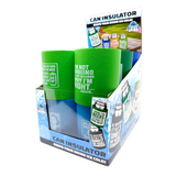 Neoprene Can and Bottle Cooler Assortment - 12 Pieces Per Retail Ready Display 26568