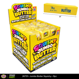 Fun Doh™ Slow Rise Foam Jumbo Butter Squishy - 9 Pieces Per Retail Ready Display 26731