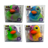 Fun Doh™ SquishZilla™ Mega Stretchy Squishy Tie Dye Duck - 8 Pieces Per Retail Ready Display 26811