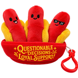 Emotional Support Snack Pack Keychains - 12 Pieces Per Retail Ready Display 26812