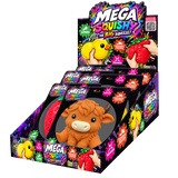 SquishZilla™ 6" Mega Squishies - 6 Pieces Per Retail Ready Display 27038