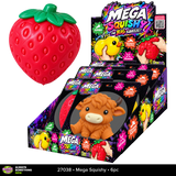 SquishZilla™ 6" Mega Squishies - 6 Pieces Per Retail Ready Display 27038