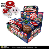 Fun Doh™ Merry Squishmas Petite Squishy Christmas Dumplings - 12 Pieces Per Retail Ready Display 27120