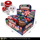 Fun Doh™ Merry Squishmas Petite Squishy Christmas Dumplings - 12 Pieces Per Retail Ready Display 27120
