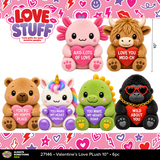 Valentine's Day Love Stuff Floor Display - 60 Pieces Per Retail Ready Display Kit 88638