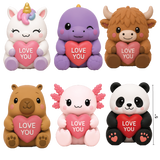Valentine's Day Love Stuff Floor Display - 60 Pieces Per Retail Ready Display Kit 88638
