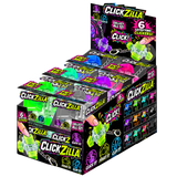 Sensory Fidget ClickZilla Keyboard Button Ball Keychain - 12 Pieces Per Retail Ready Display 27286