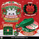 Fun Doh™ Christmas Mystery Reindeer Dumpling Squishy Toy - 12 Pieces Per Retail Ready Display 27324