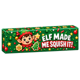 Fun Doh™ SquishZilla™ Slow Rise Foam Jumbo Butter Christmas Squishy - 9 Pieces Per Retail Ready Display 27536