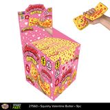 Fun Doh™ SquishZilla™ Slow Rise Jumbo Foam Valentine Butter Squishy - 9 Pieces Per Retail Ready Display 27560