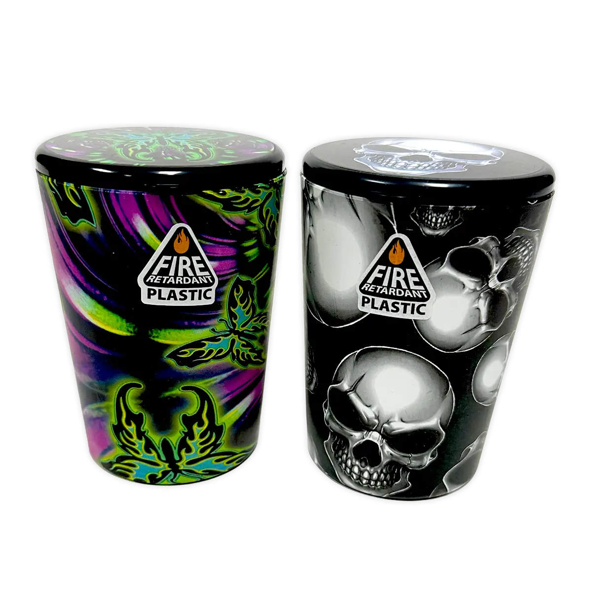 Full Print Butt Bucket Ashtray with LED Light - 2 Per Retail Ready Wholesale Display 40310 SMOKEZILLA
