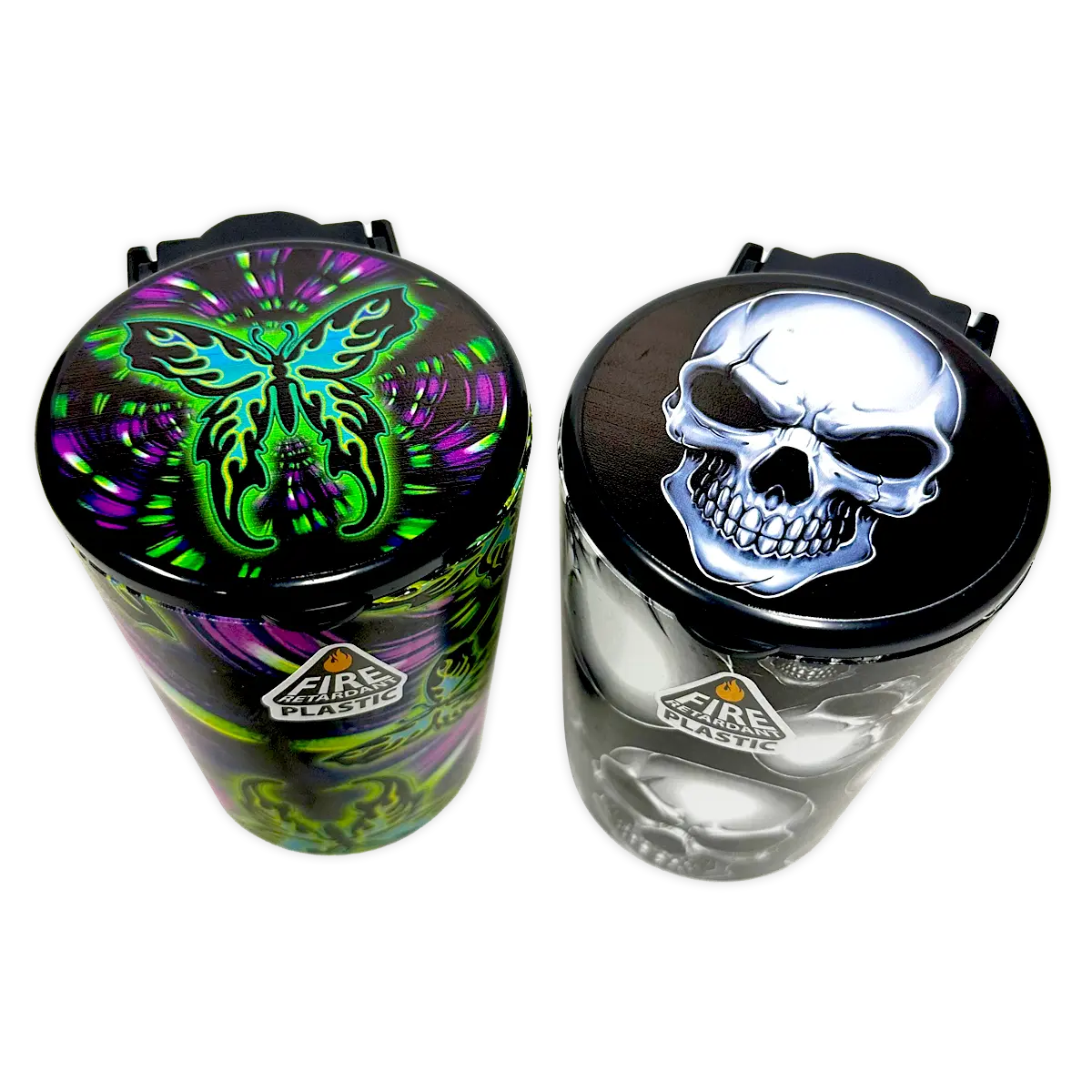 Full Print Butt Bucket Ashtray with LED Light - 2 Per Retail Ready Wholesale Display 40310 SMOKEZILLA