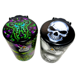 Full Print Butt Bucket Ashtray with LED Light - 2 Per Retail Ready Wholesale Display 40310 SMOKEZILLA