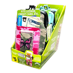 Neoprene Cigarette Pouch with Pocket - 6 Pieces Per Retail Ready Display 40312 SMOKEZILLA