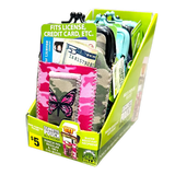 Neoprene Cigarette Pouch with Pocket - 6 Pieces Per Retail Ready Display 40312 SMOKEZILLA