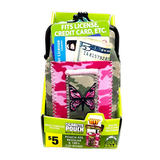 Neoprene Cigarette Pouch with Pocket - 6 Pieces Per Retail Ready Display 40312 SMOKEZILLA