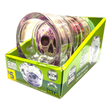 Glass Ashtray in Skull Shaped Design - 4 Per Retail Ready Display 40319