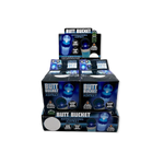 Glow In The Dark Butt Bucket Ashtray With LED Light - 6 Per Retail Ready Wholesale Display 40340 SMOKEZILLA