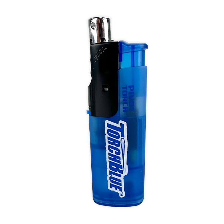Pivot Head Torch Lighter - 12 Pieces Per Retail Ready Display 40364 TORCH BLUE