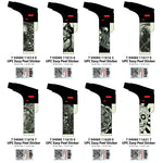 Glow in The Dark XXL Thin Torch Lighter - 8 Pieces Per Retail Ready Display 41402 SMOKEZILLA
