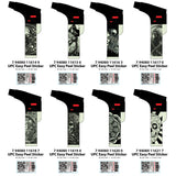 Glow in The Dark XXL Thin Torch Lighter - 8 Pieces Per Retail Ready Display 41402 SMOKEZILLA
