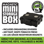 Mini Magnetic Storage Box - 5 Pieces Per Retail Ready Display 41405 SMOKEZILLA