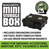 Mini Magnetic Storage Box - 5 Pieces Per Retail Ready Display 41405 SMOKEZILLA