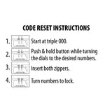 Smell Proof Canvas Lock Bag - 6 Pieces Per Retail Ready Display 41418 SMOKEZILLA
