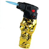 Metallic XXL Skull Torch Lighter - 6 Pieces Per Retail Ready Display 41426 SMOKEZILLA