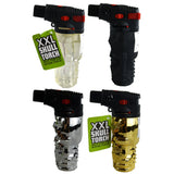 Metallic XXL Skull Torch Lighter - 6 Pieces Per Retail Ready Display 41426 SMOKEZILLA
