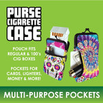 Neoprene Cigarette Pouch with Pocket - 6 Pieces Per Retail Ready Display 41459 SMOKEZILLA