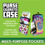 Neoprene Cigarette Pouch with Pocket - 6 Pieces Per Retail Ready Display 41459 SMOKEZILLA