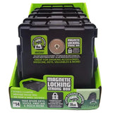 Magnetic Storage Box with Lock - 5 Pieces Per Retail Ready Display 41498 SMOKEZILLA
