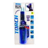 Pivoting Dual Torch Lighter - 4 Pieces Per Retail Ready Display 41520 TORCH BLUE
