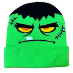 Halloween Knit Hat Beanie LED Light Assortment Floor Display - 36 Pieces Per Retail Ready Display  88463 KIPP BROTHERS