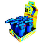 Mini Torch Lighter- 10 Pieces Per Retail Ready Display 41589 TORCH BLUE