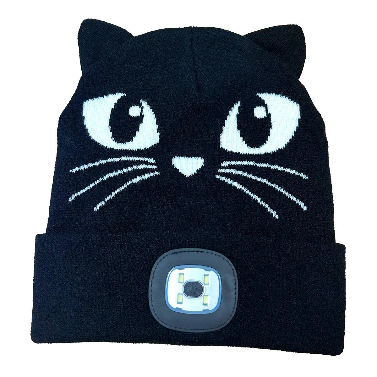 Halloween Knit Hat Beanie LED Light Assortment Floor Display - 36 Pieces Per Retail Ready Display  88463 KIPP BROTHERS