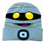 Halloween Knit Hat Beanie LED Light Assortment Floor Display - 36 Pieces Per Retail Ready Display  88463 KIPP BROTHERS