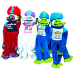 Plush Mohawk Monkey - 8 Pieces Per Pack 25932 KIPP BROTHERS