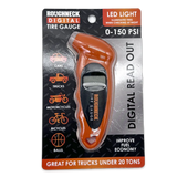 Digital Tire Gauge with LED Light - 4 Pieces Per Retail Ready Display 41655 ROUGHNECK