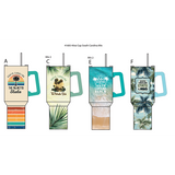 40 oz Stainless-Steel Insulated Printed Cup South Carolina - 6 Pieces Per Retail Ready Display 41683