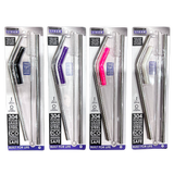 Variety Of High-Quality Stainless-Steel Straws - 6 Pieces Per Pack 41691 NOVELTY INC