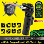 Dragon Breath XXL Torch Lighter - 6 Pieces Per Retail Ready Display 41730 SMOKEZILLA