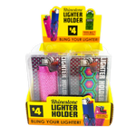 Rhinestone Lighter Case - 10 Pieces Per Retail Ready Display 41761 SMOKEZILLA