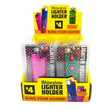 Rhinestone Lighter Case - 10 Pieces Per Retail Ready Display 41761 SMOKEZILLA