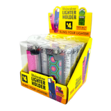 Rhinestone Lighter Case - 10 Pieces Per Retail Ready Display 41761 SMOKEZILLA