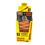 Roughneck Ruler Keychain - 8 Pieces Per Retail Ready Display 41768 ROUGHNECK