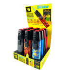 Torch Stick Bottle Opener Lighter - 12 Pieces Per Retail Ready Display 41775 TORCH BLUE