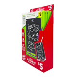 Reusable LCD Drawing Tablet - 6 Pieces Per Retail Ready Display 41798 GADGET GEAR